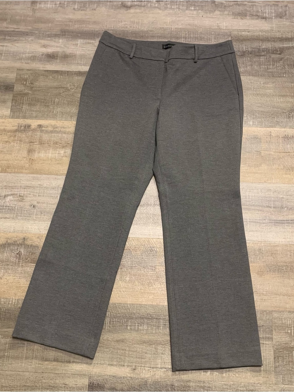 Talbots Soho Ankle Pants Gray Women’s Size 12